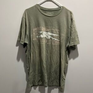 Men's Green Graphic T-Shirt